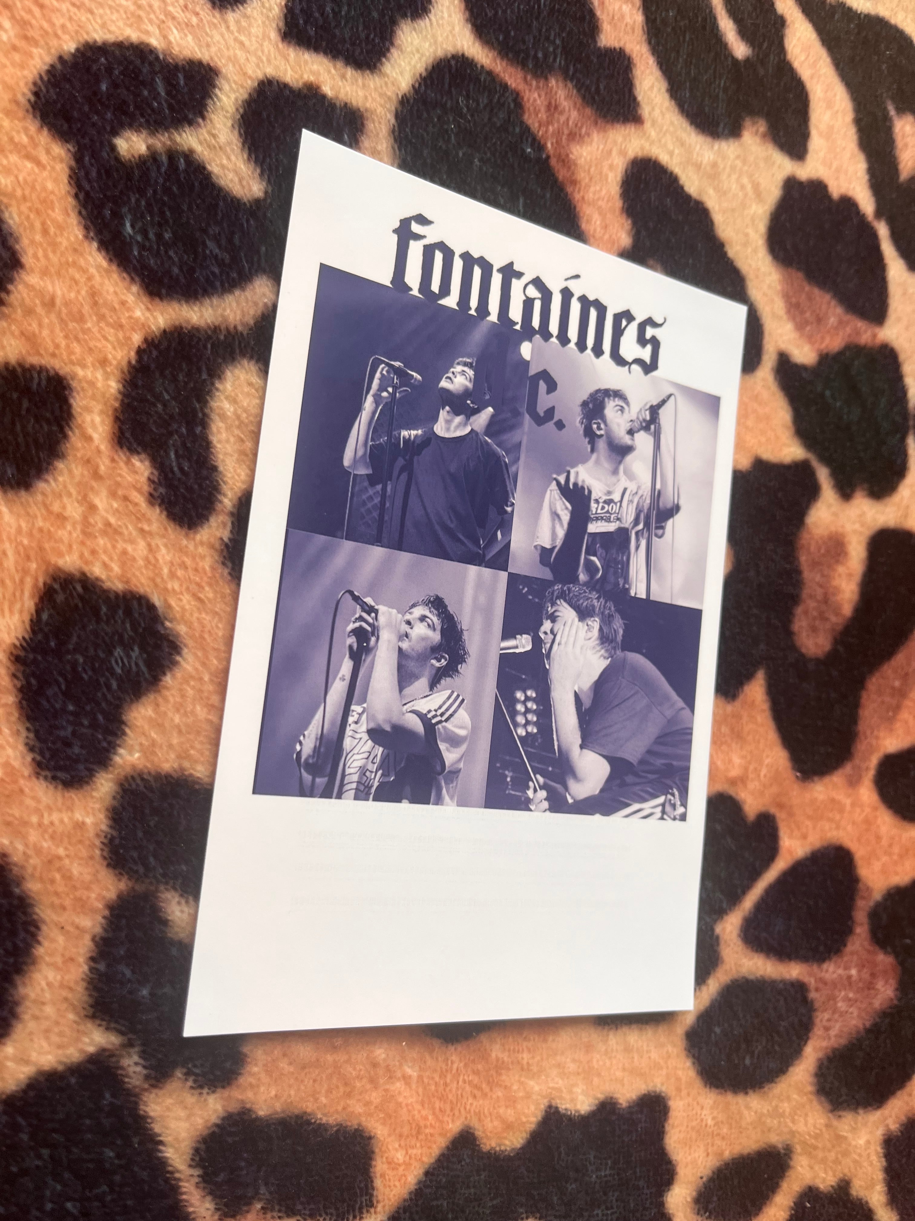 Fontaines dc posters