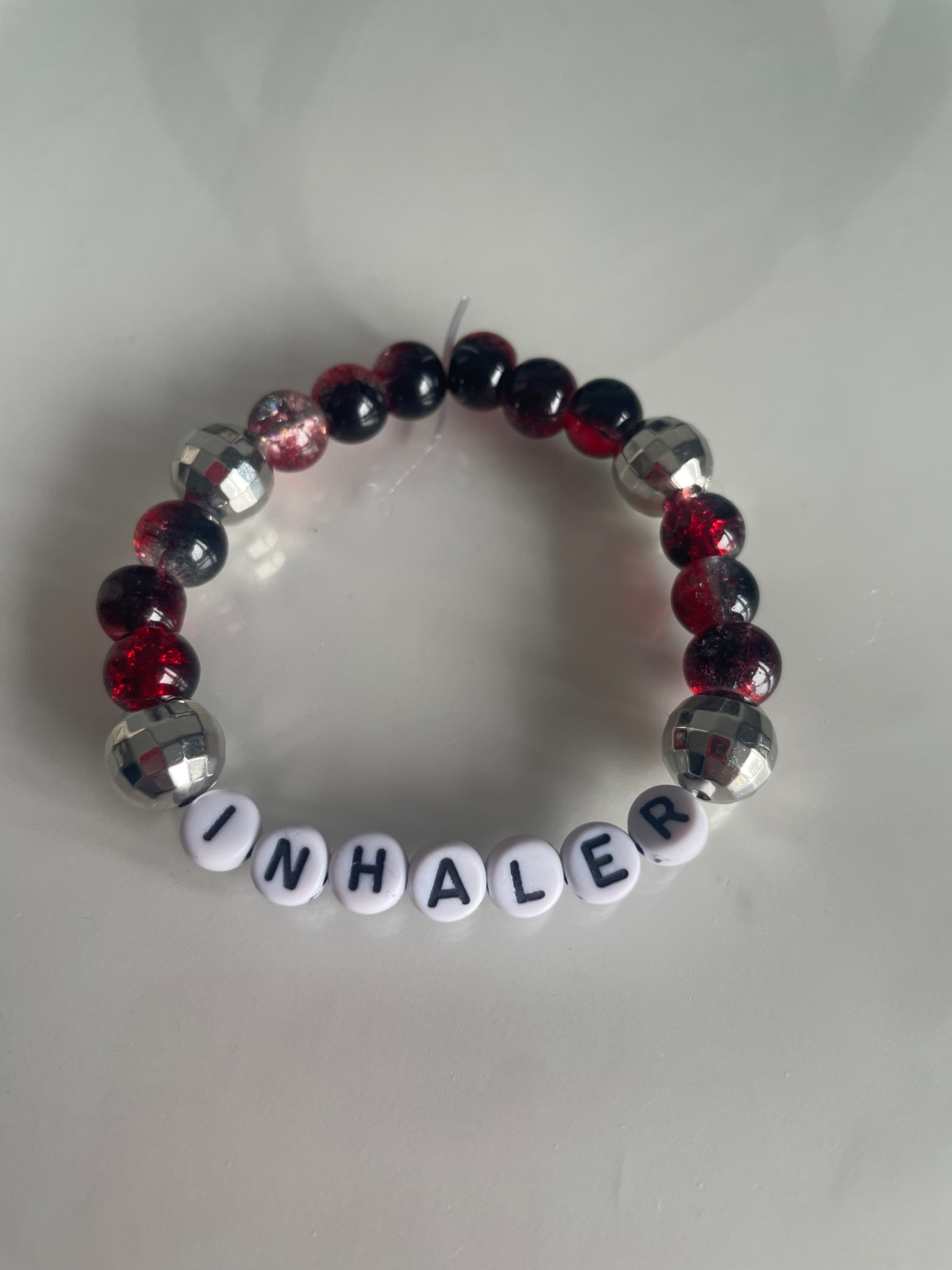 Inhaler disco balls bracelet