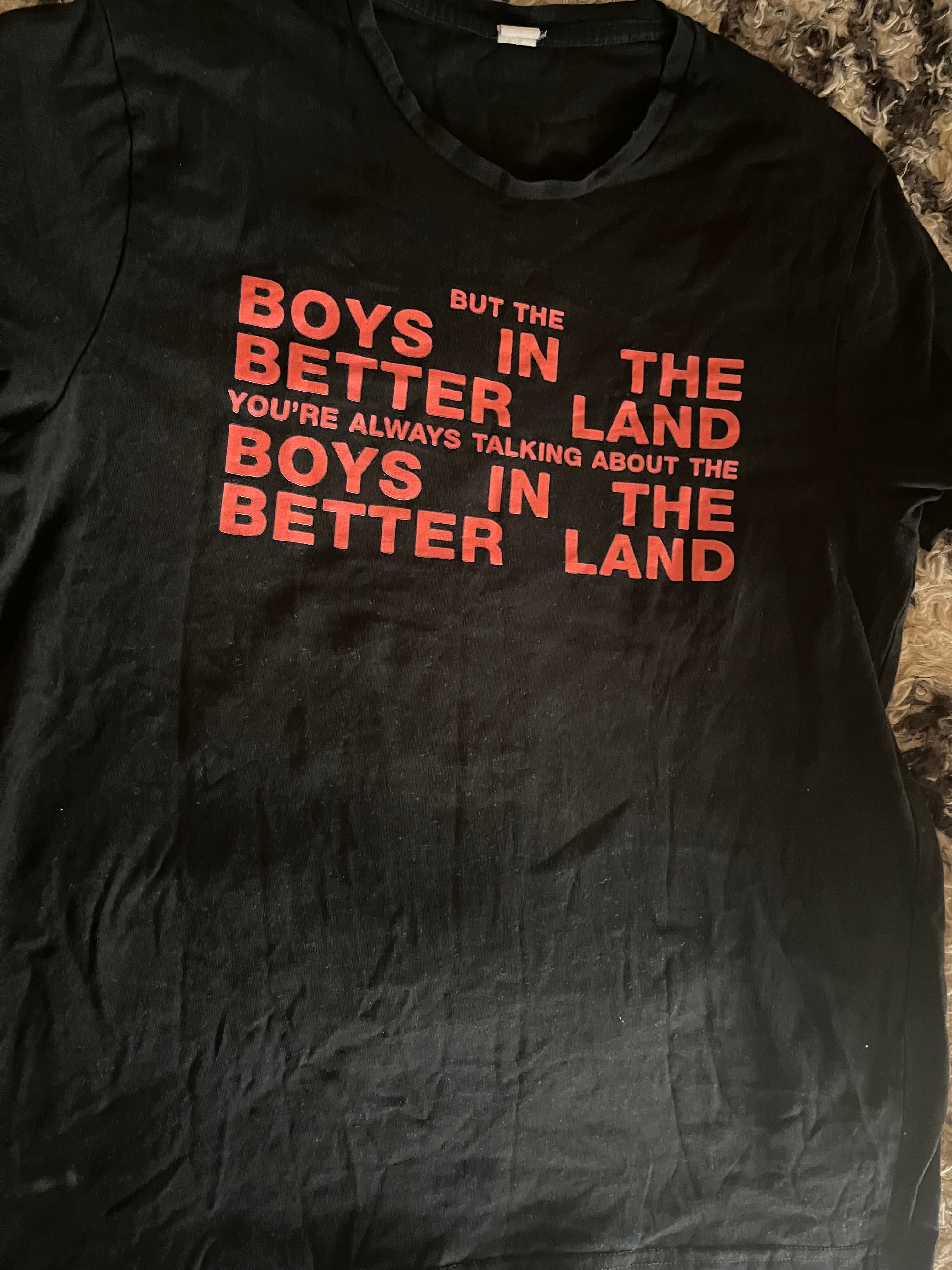 Fontaines dc boys in the better land band tshirt