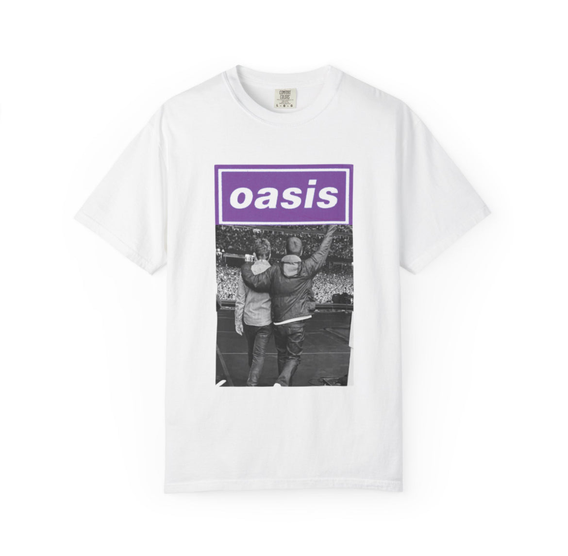 Oasis live 25 band tees