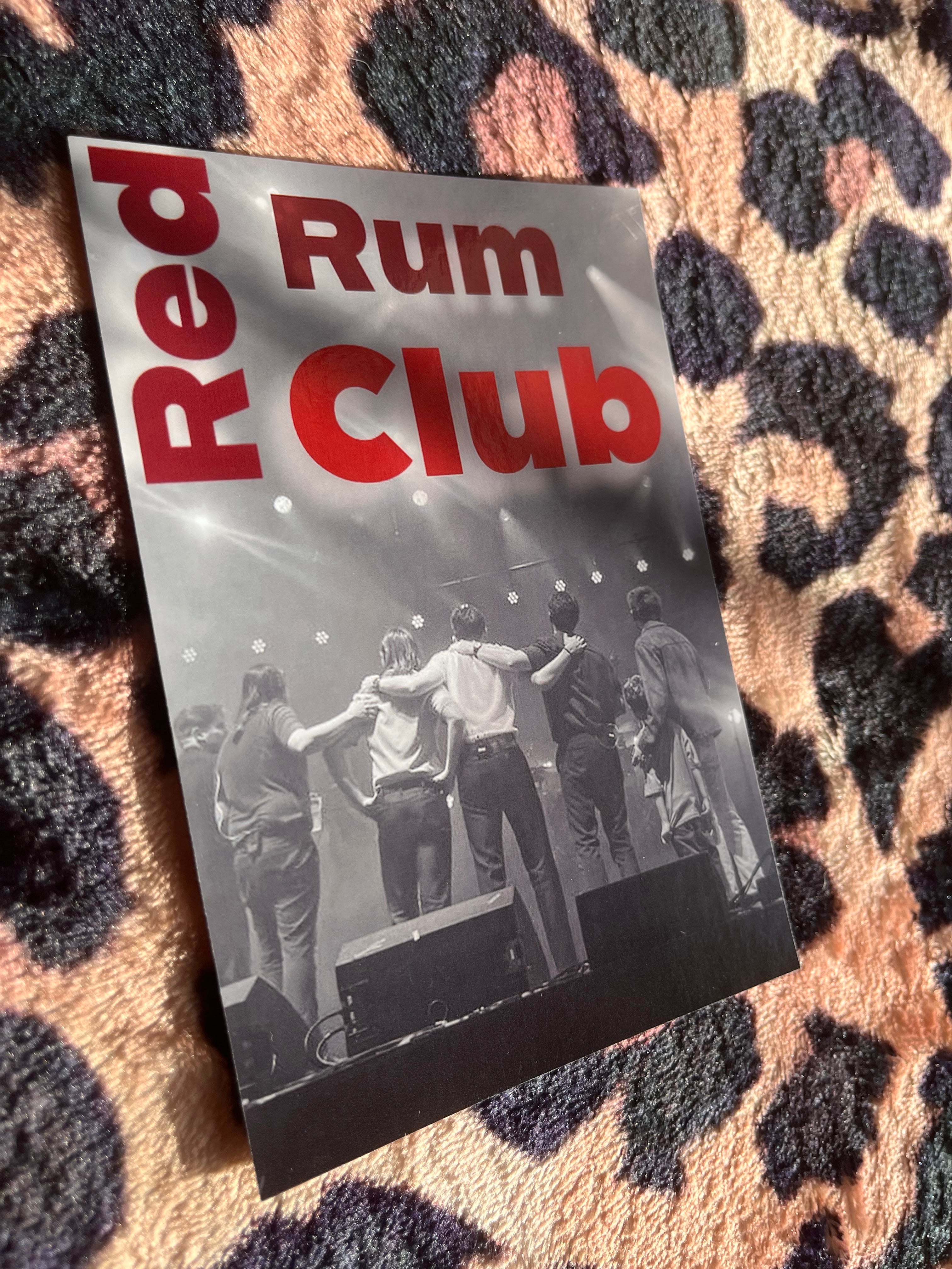 Red rum club poster