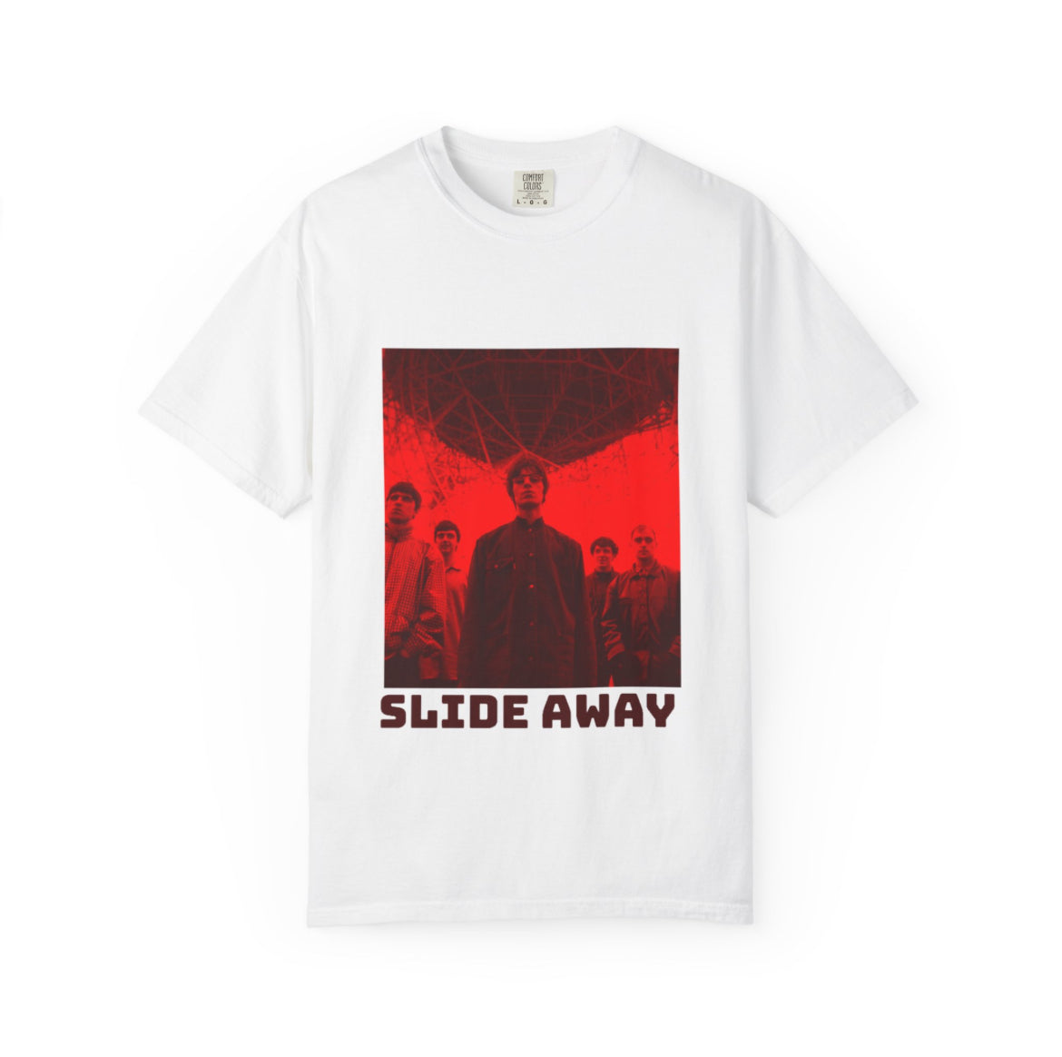 Oasis slide away band tees