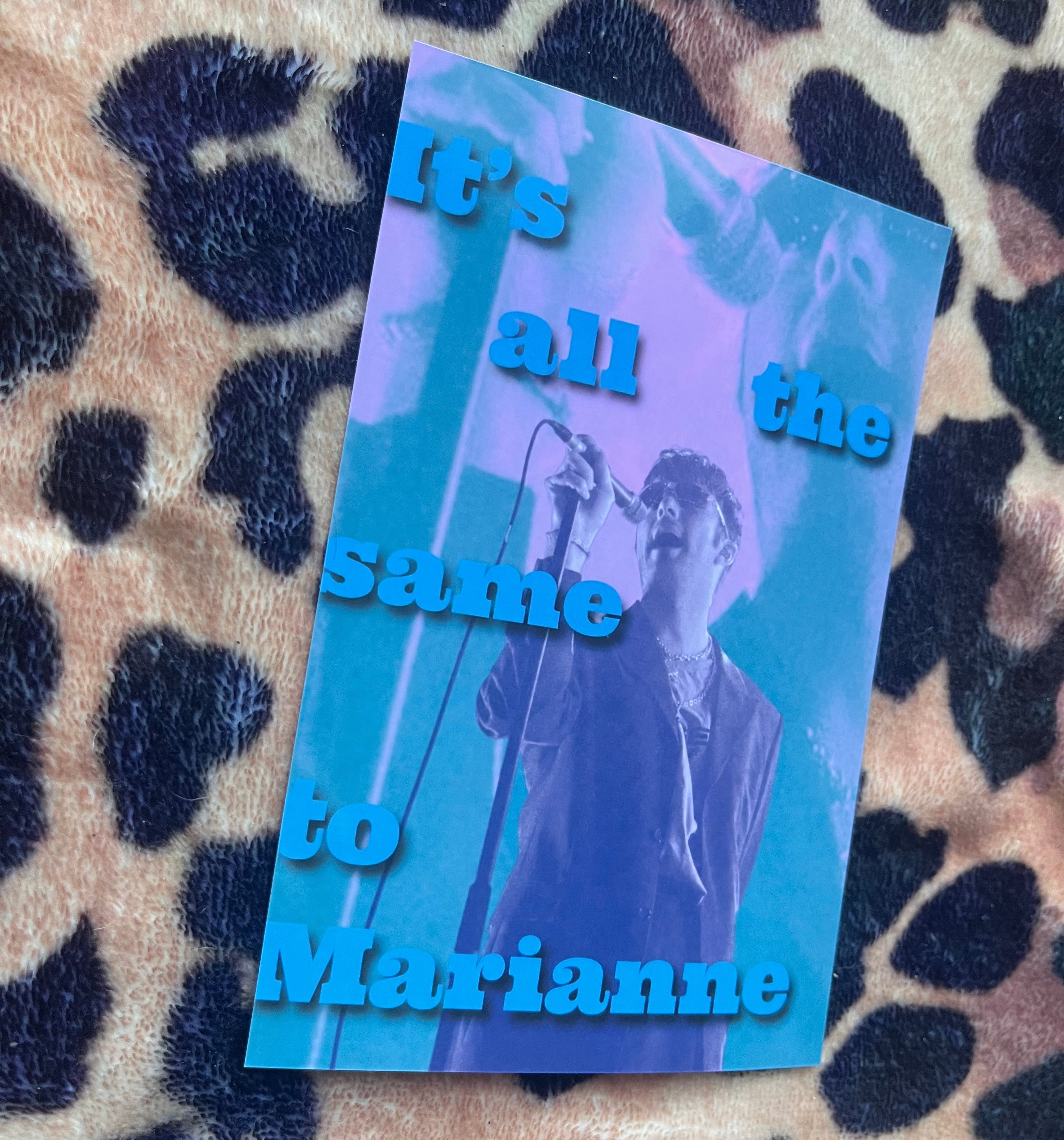 Fontaines DC Marianne Poster