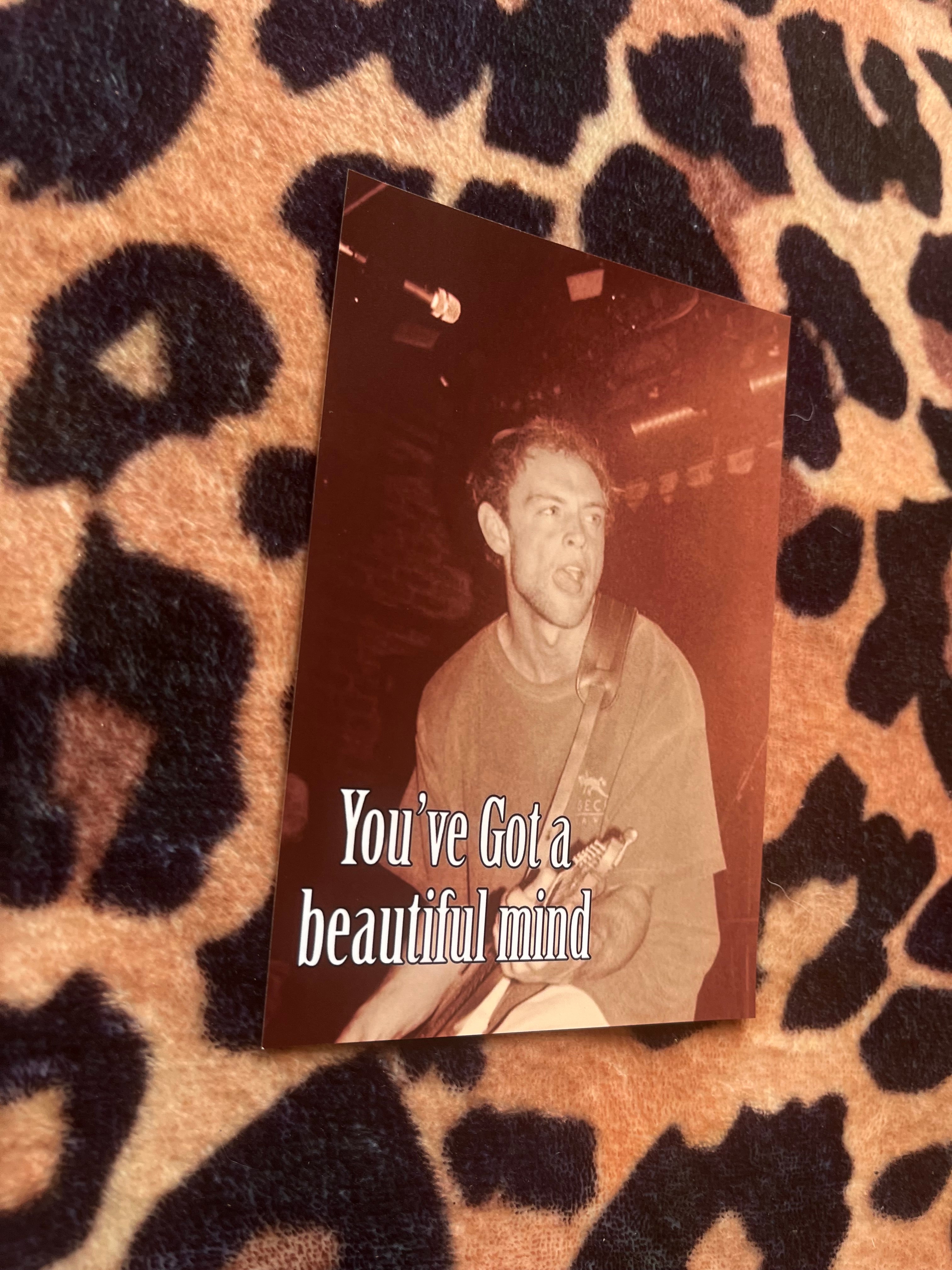 Wunderhorse beautiful mind poster