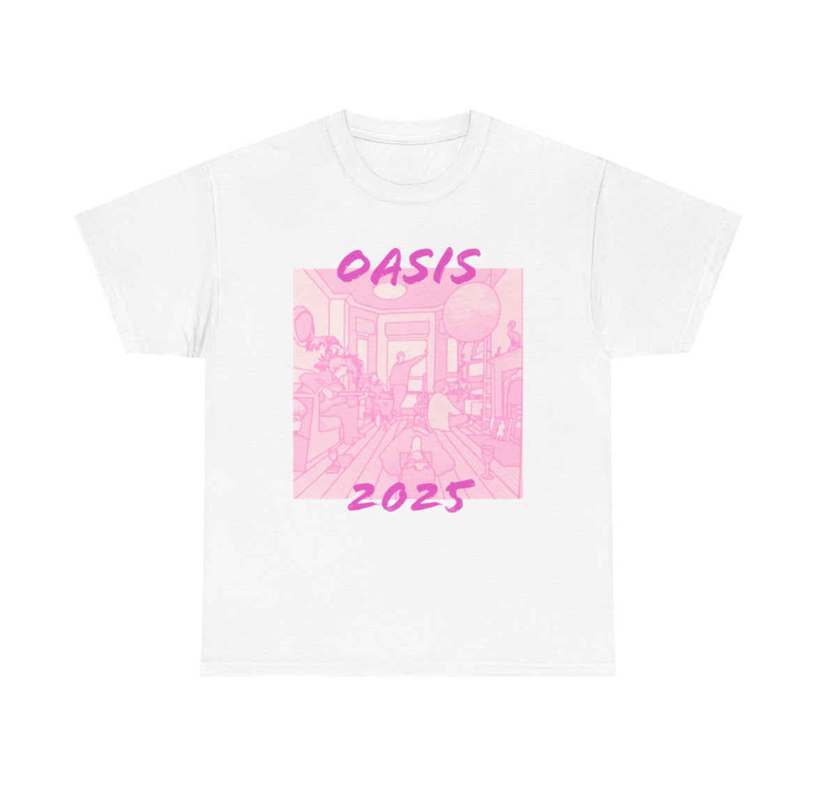 Oasis 2025 band tees