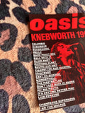 Oasis knebworth posters