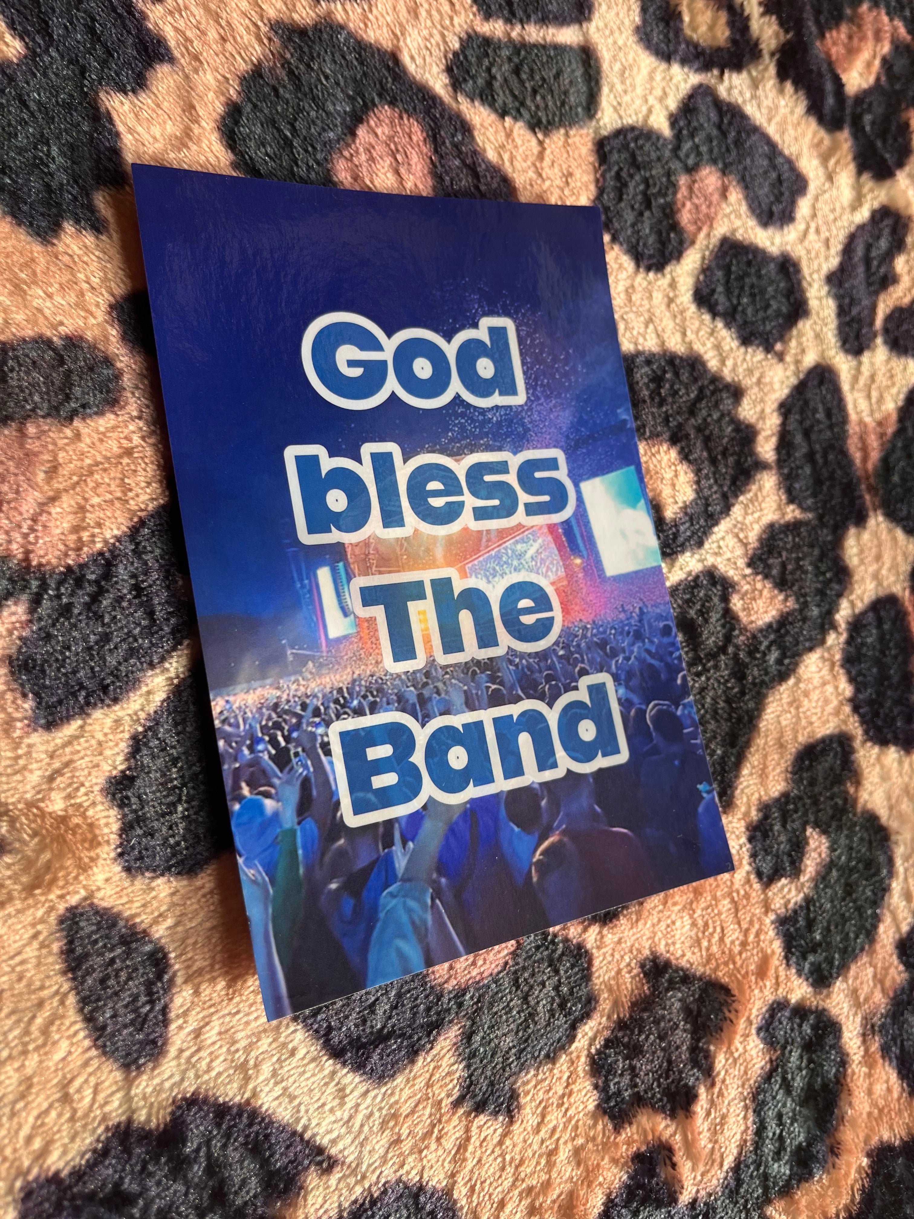 God bless the band posters