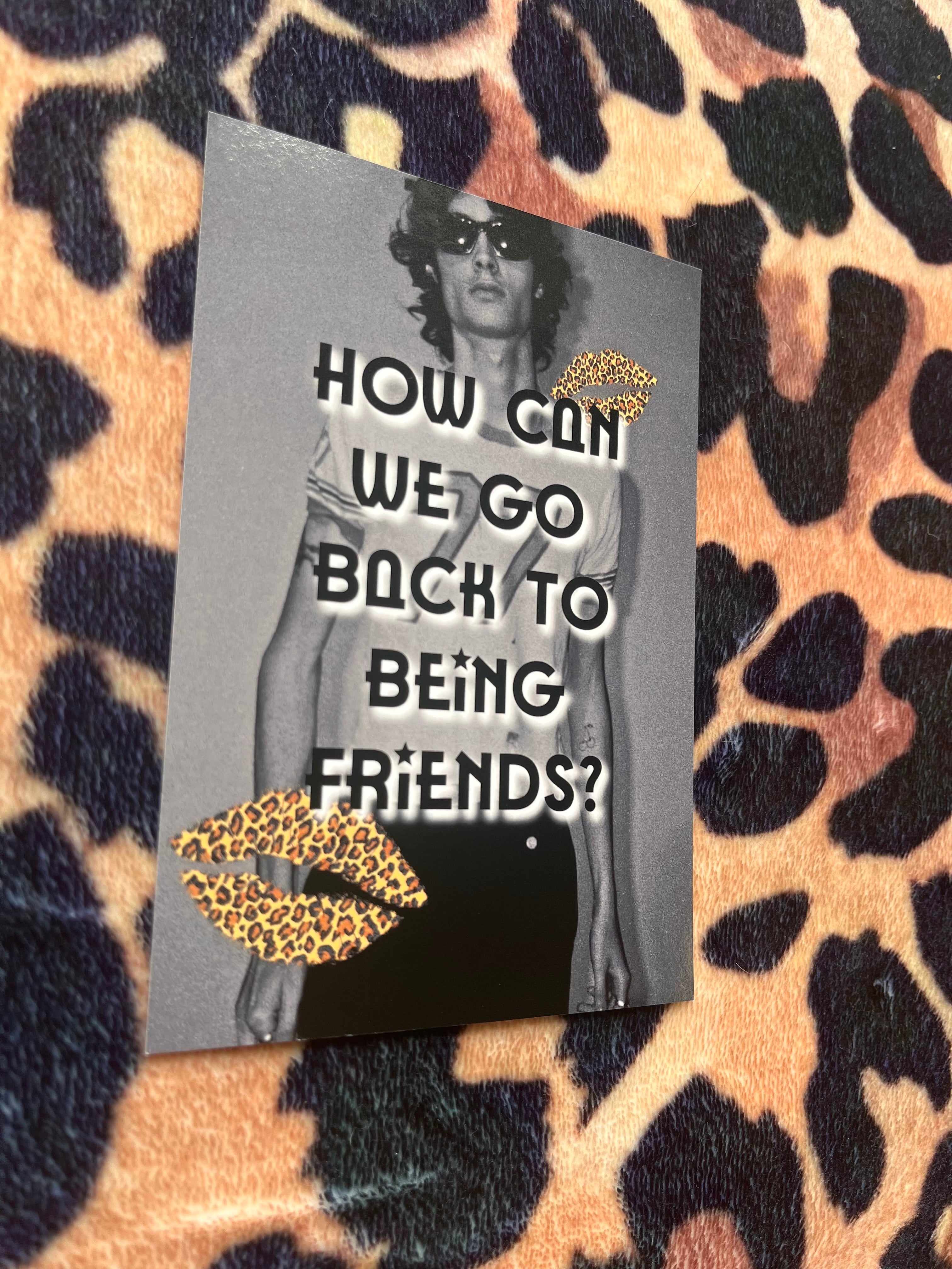 Sombr back to friends poster