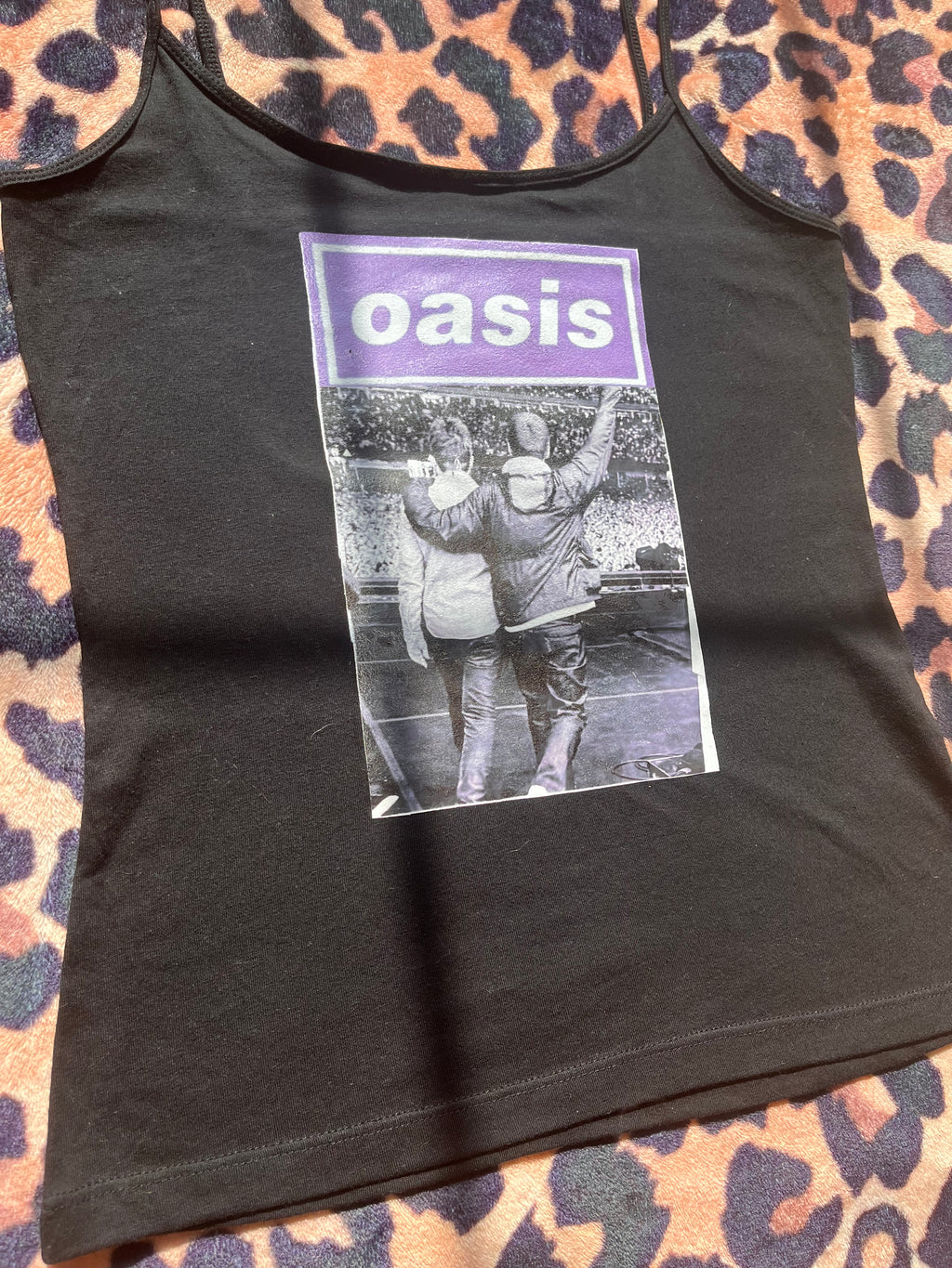 Oasis purple tank top