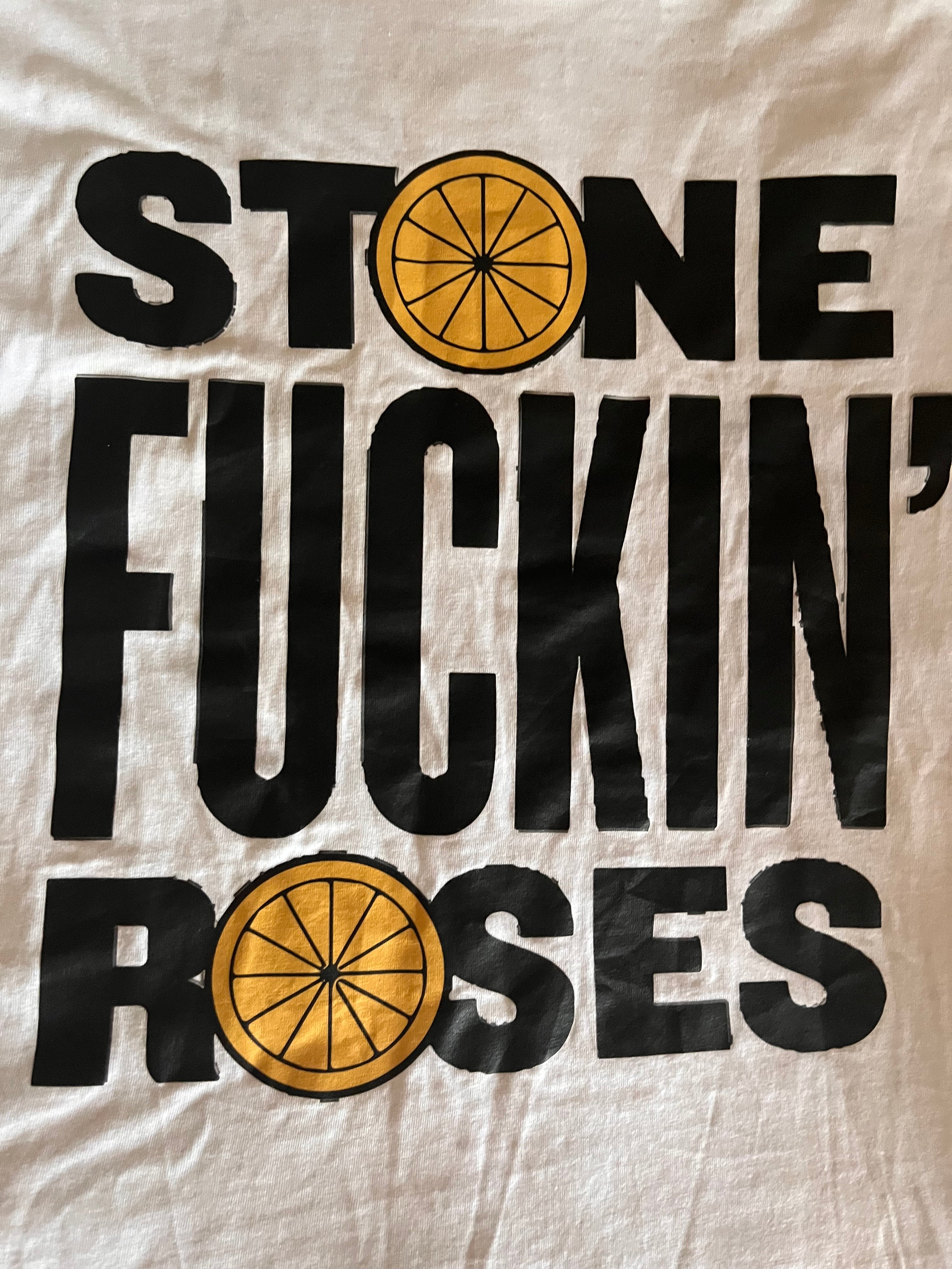 Stone fking roses band tshirt