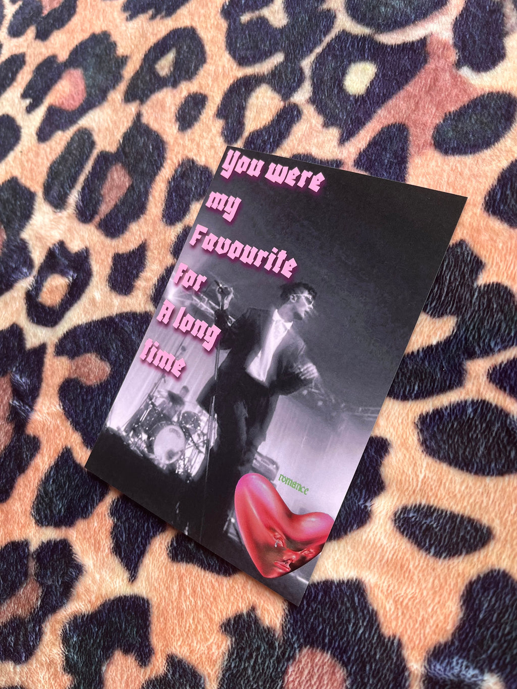 Fontaines dc favourite pink poster