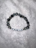 Oasis black and grey stars bracelet