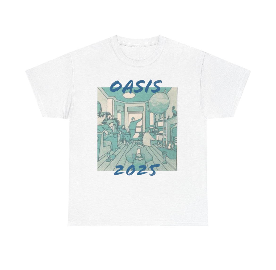 Oasis 2025 band tees
