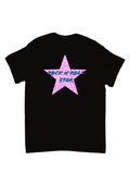 Oasis pink leopard print star band tee
