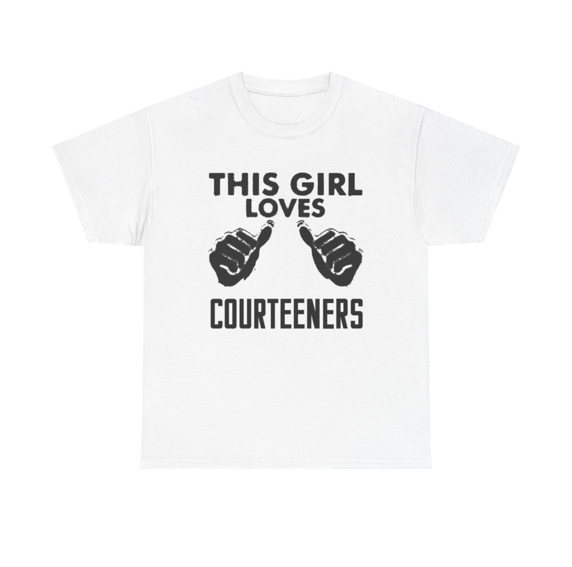 This girl loves the courteeners band tee