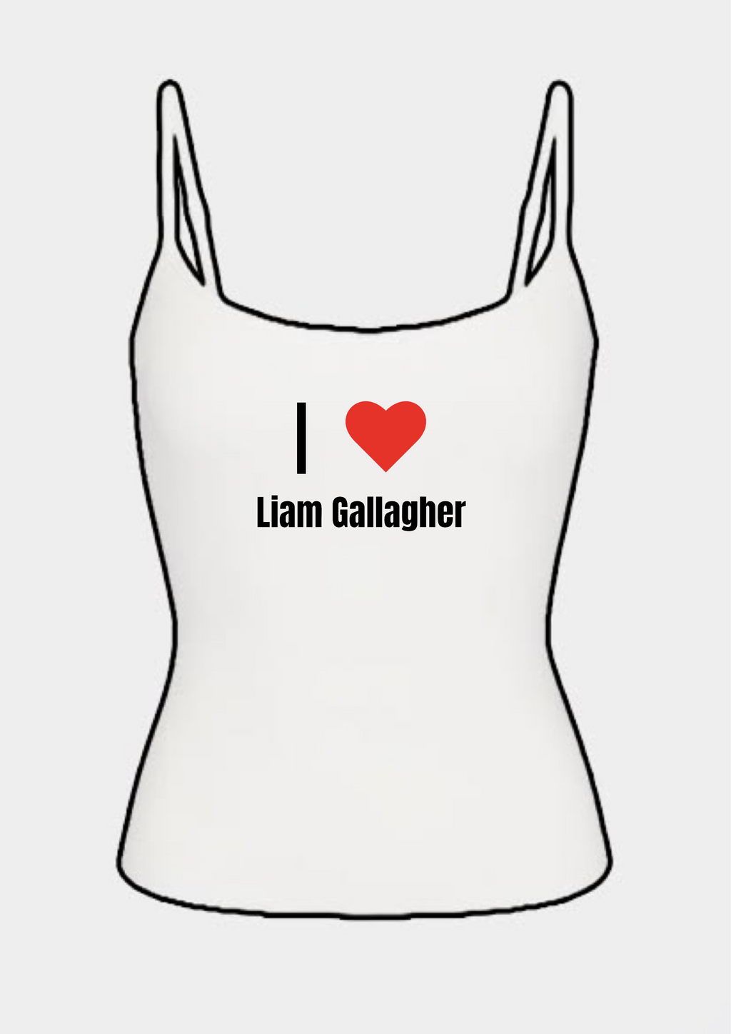 I heart Liam Gallagher tank tops