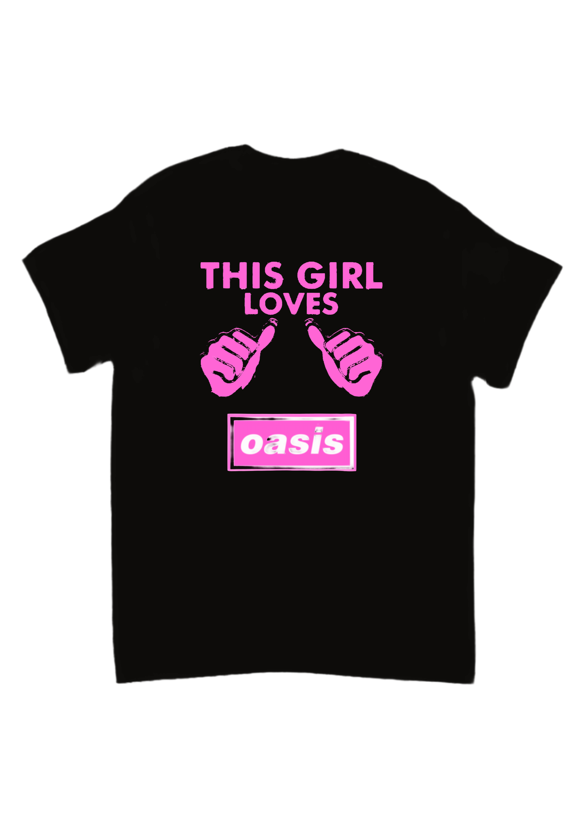 This girl loves oasis band tees
